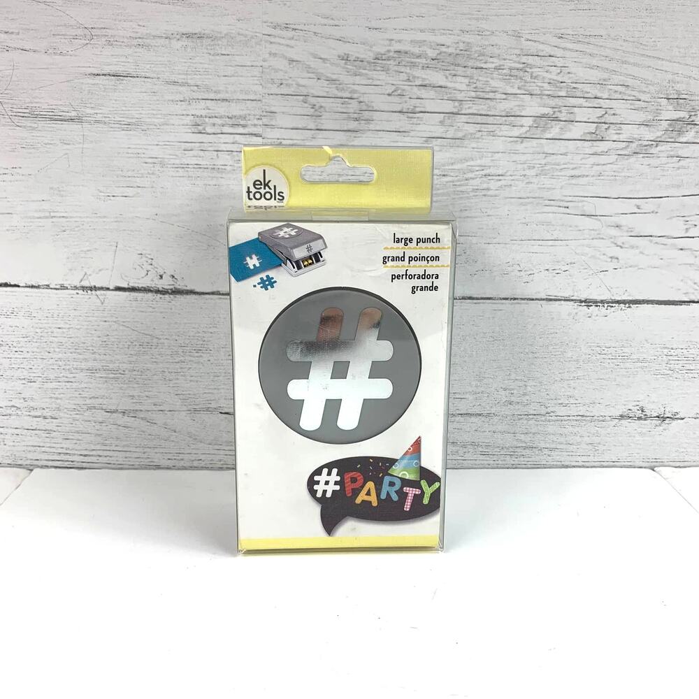 EK Tools Hashtag Punch